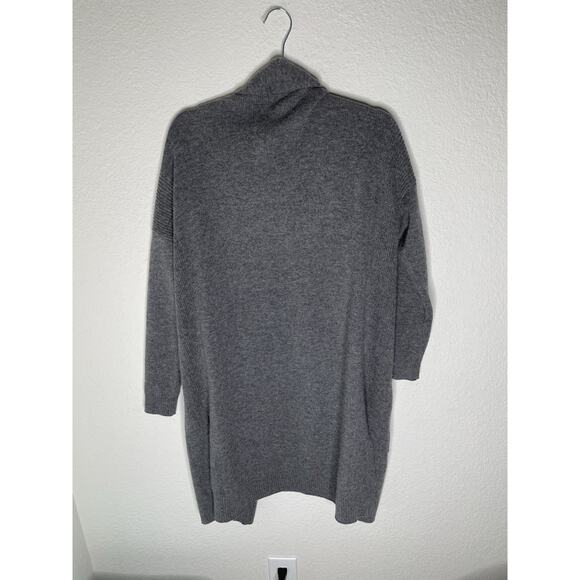 Athleta Gray Spirit Wool Cashmere Wrap Size Small Has Pockets Oversized - Picture 6 of 6